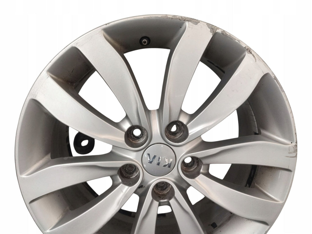 1x Alufelge 17 Zoll 7.0" 5x114.3 Glanz Silber 52910-A4200 Kia Carens Iv FEL8479002957jx
