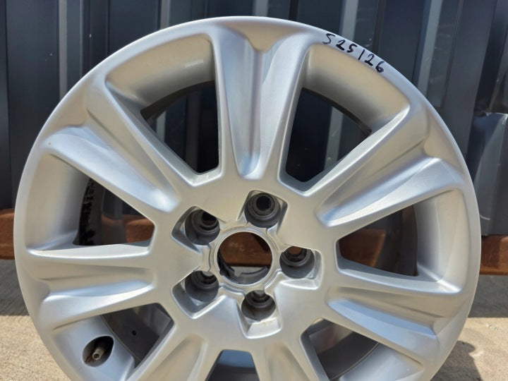 1x Alufelge 15 Zoll 6.5" 5x100 34ET Glanz Silber 8X0601025 Audi A1 I Rim Wheel FEL9738147333jn