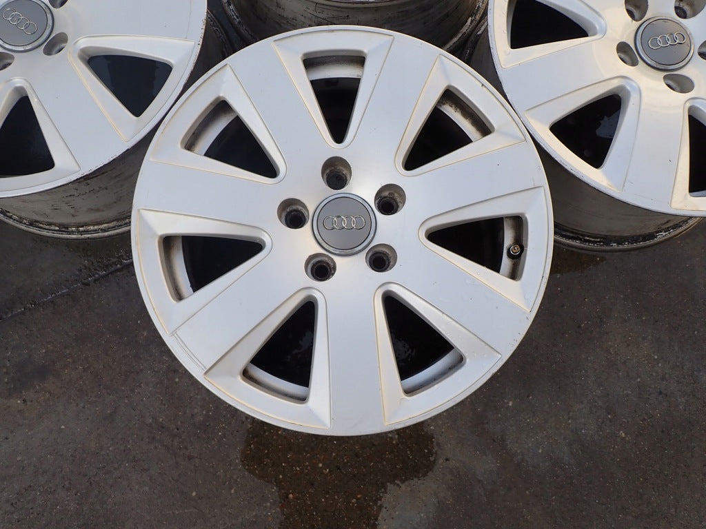 4x Alufelge 16 Zoll 7.5" 5x112 42ET Glanz Silber 4F0601025AN Audi Rim Wheel FEL2075673207fh
