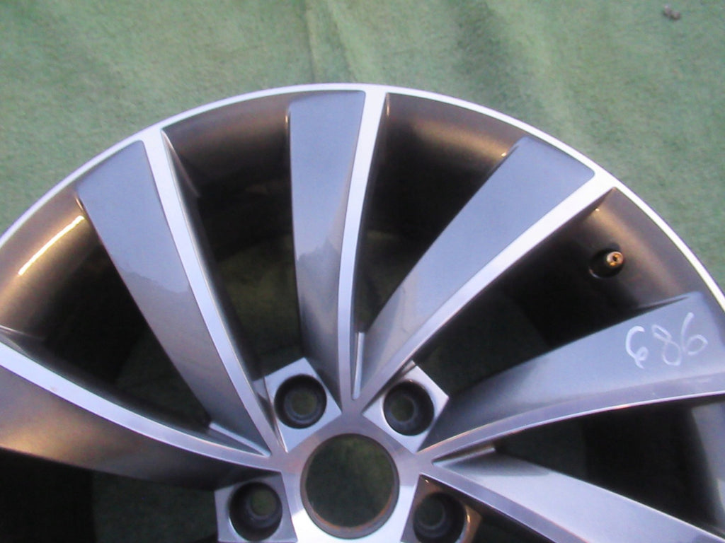 1x Alufelge 18 Zoll 8.0" 5x112 44ET Glanz Graphit 3V0601025L Mg Superb Iii FEL3917412329pk