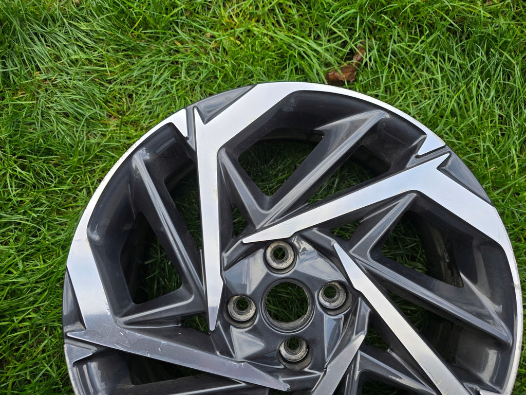 1x Alufelge 17 Zoll 7.0" 4x100 54ET Glanz Graphit 52910-Q0300 Hyundai I20 Mg FEL6634391121bb