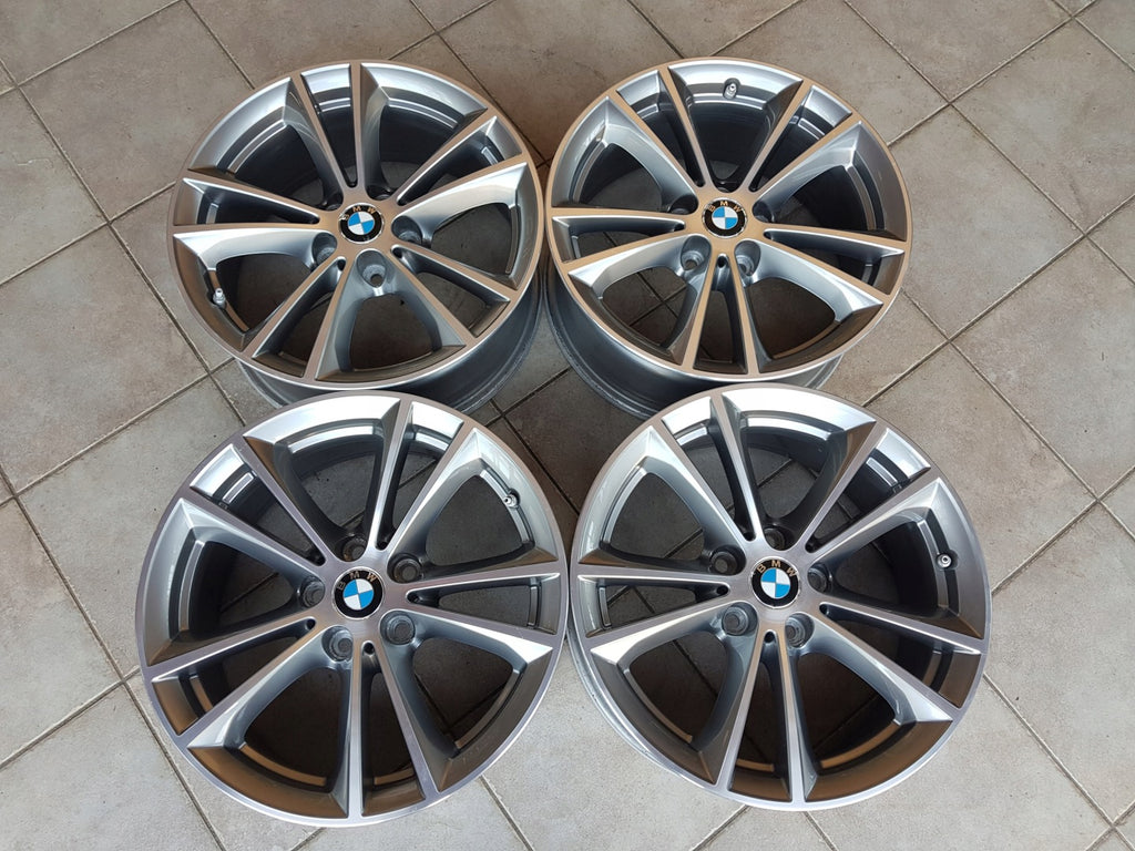 4x Alufelge 17 Zoll 7.5" 5x112 27ET Glanz Grau 6863417 BMW G31 G21 G30 G20 Mg 5 FEL5976003271ww