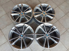 Load image into Gallery viewer, 4x Alufelge 17 Zoll 7.5" 5x112 27ET Glanz Grau 6863417 BMW G31 G21 G30 G20 Mg 5 FEL5976003271ww