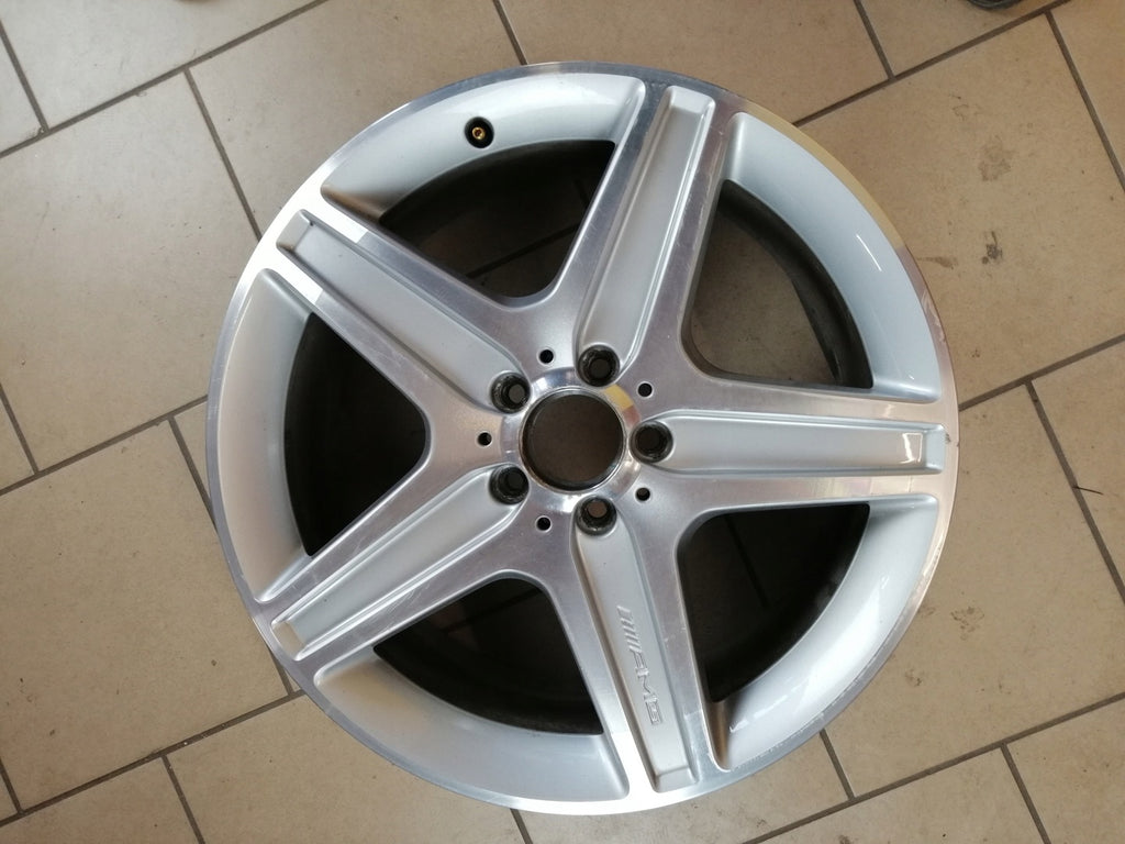 1x Alufelge 19 Zoll 6.5" 5x112 Mercedes-Benz W204 Rim Wheel