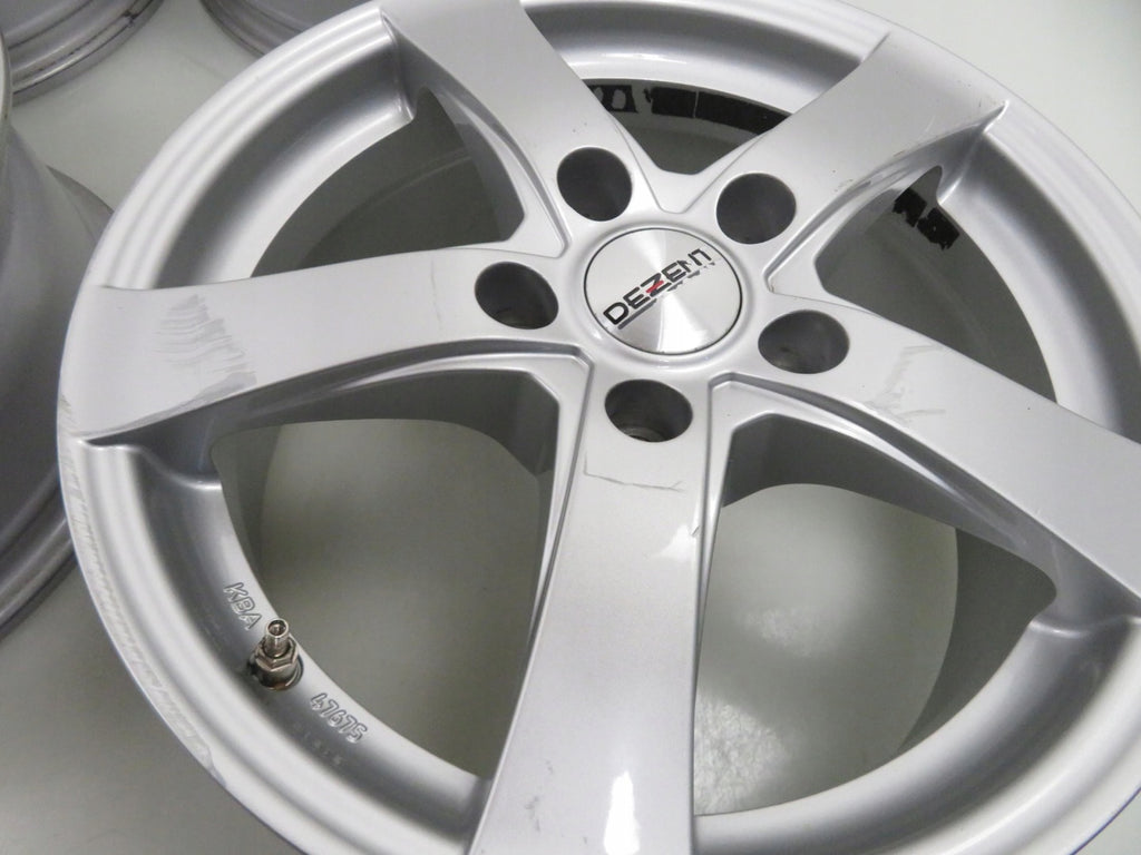 4x Alufelge 16 Zoll 6.5" 5x112 50ET Glanz Silber KBA47675 Audi I Rim Wheel FEL9304021075bx