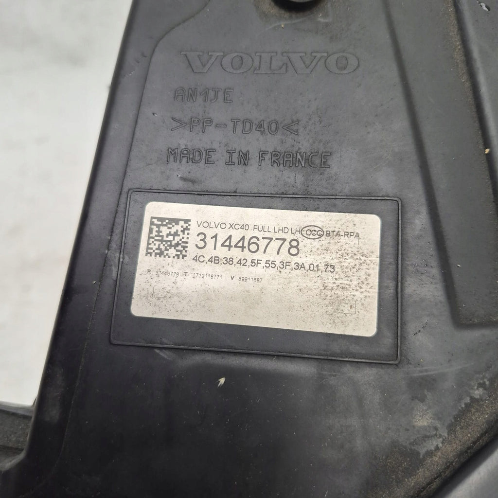 Frontscheinwerfer Volvo Xc40 31446778 Full LED Links Scheinwerfer Headlight SCH5968533244sp