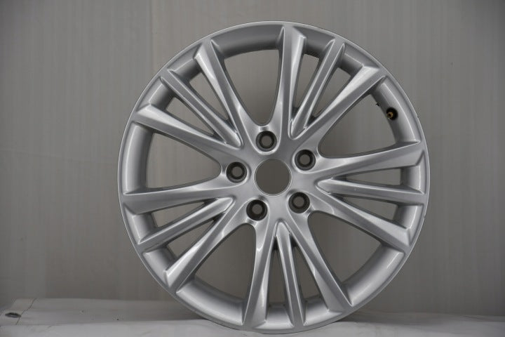1x Alufelge 17 Zoll 7.5" 5x112 46ET Glanz Silber 5FA601025A Seat Leon Rim Wheel FEL1174225088nt