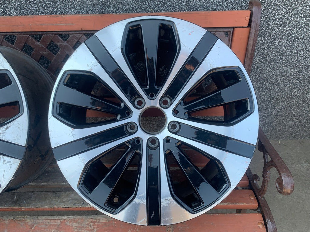 1x Alufelge 18 Zoll 8.0" 5x112 38ET Glanz Schwarz A2534014600 Mercedes-Benz Glc FEL6500039223rw
