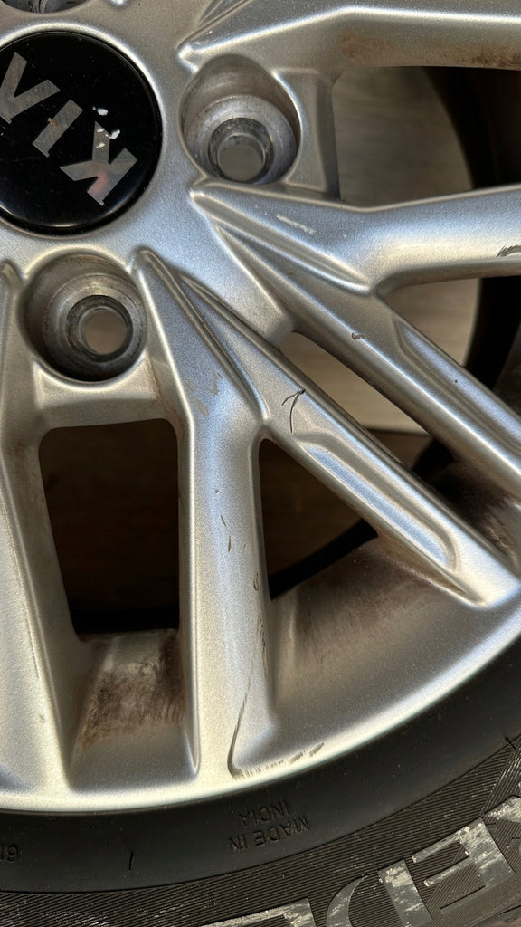 1x Alufelge 14 Zoll 5.5" 4x100 45ET 52910-G6650 Kia Picanto Rim Wheel