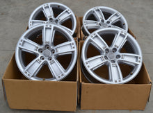 Load image into Gallery viewer, 4x Alufelge 19 Zoll 8.0" 5x112 39ET Glanz Silber 8R0071499A Audi C7 Rim Wheel FEL2080067328tz