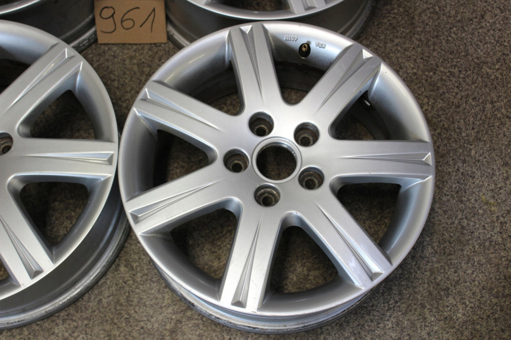 4x Alufelge 16 Zoll 6.0" 5x112 50ET Silber 8P0071496666 Audi A4 A3 Rim Wheel FEL7856299268cm