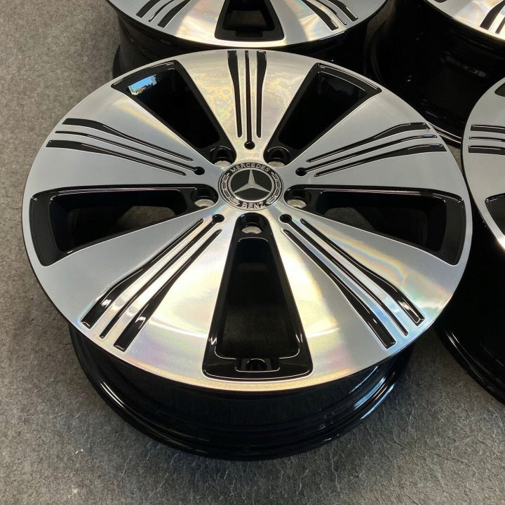 4x Alufelge 18 Zoll 7.5" 5x112 53 5ET A2434010100 Mercedes-Benz Eqa Rim Wheel FEL6600050272qh