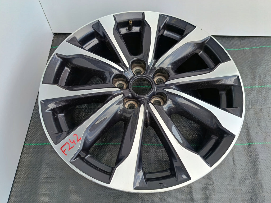 1x Alufelge 18 Zoll 7.0" 5x114.3 50ET Glanz Graphit 9965417080 Mazda Cx-3 Mg FEL3916902468jh