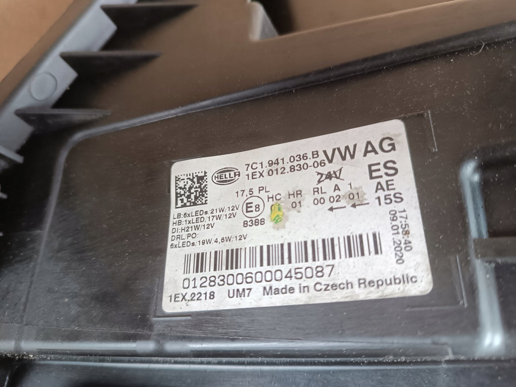 Frontscheinwerfer VW Crafter 7C1941036B Full LED Rechts Scheinwerfer Headlight SCH2757333381df