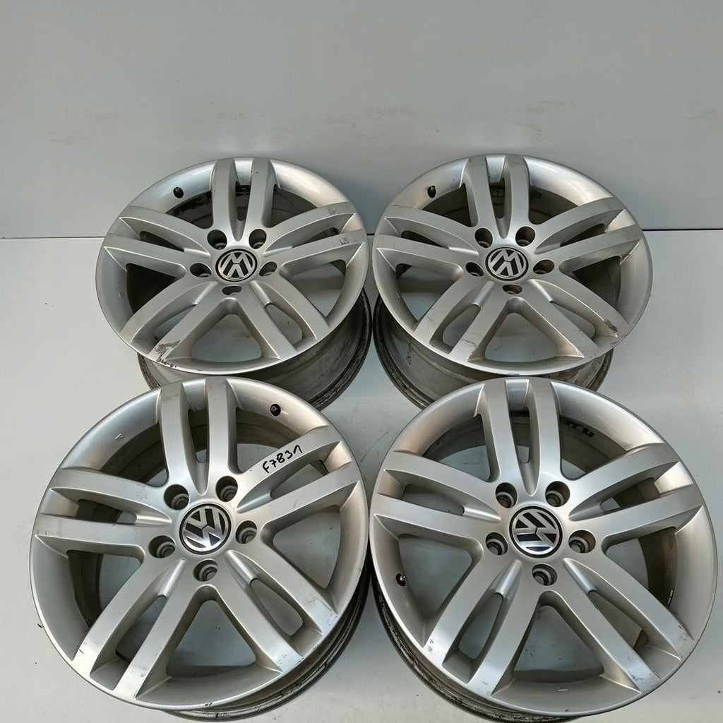 4x Alufelge 18 Zoll 8.5" 5x130 58ET Glanz Silber 5JX18H2ET58 Audi Q7 Touareg FEL4600569124sq