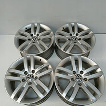 Laden Sie das Bild in den Galerie-Viewer, 4x Alufelge 18 Zoll 8.5" 5x130 58ET Glanz Silber 5JX18H2ET58 Audi Q7 Touareg FEL4600569124sq