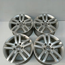 Laden Sie das Bild in den Galerie-Viewer, 4x Alufelge 18 Zoll 8.5" 5x130 58ET Glanz Silber 5JX18H2ET58 Audi Q7 Touareg FEL4600569124sq