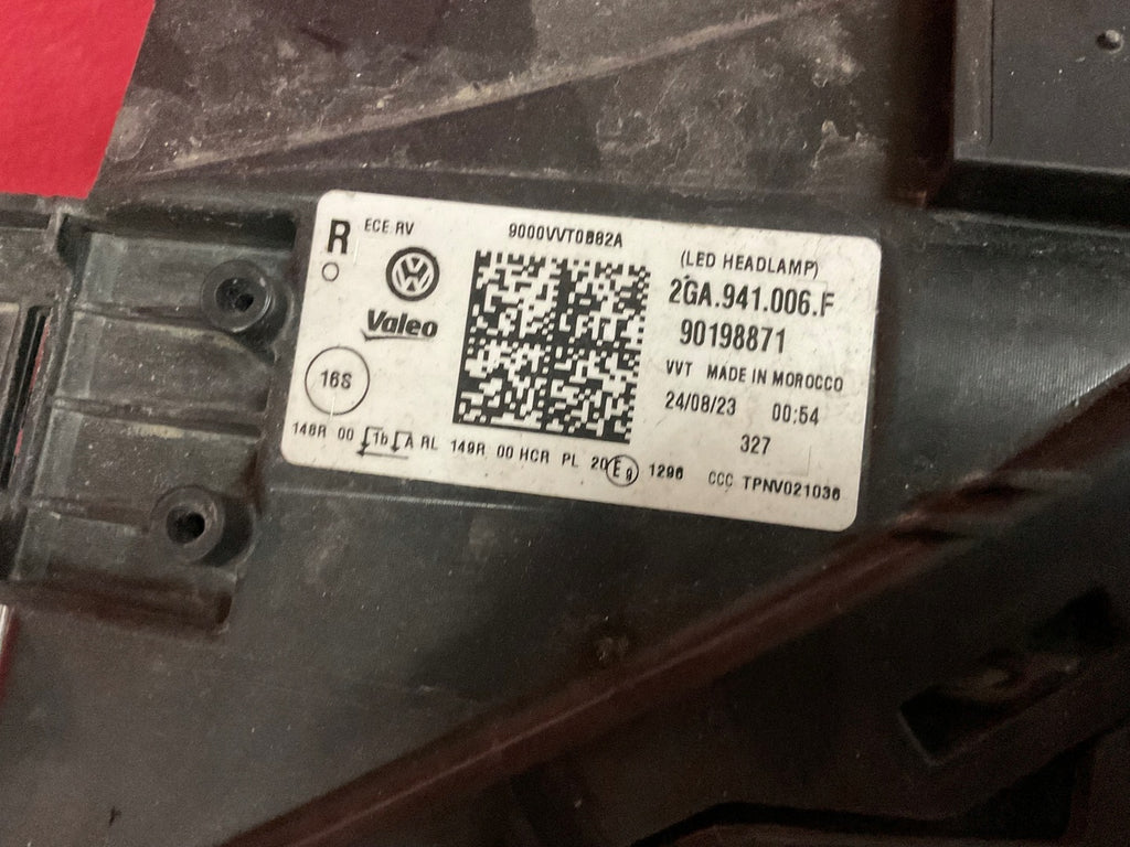 Frontscheinwerfer VW T-Roc 2GA941006F LED Rechts Scheinwerfer Headlight