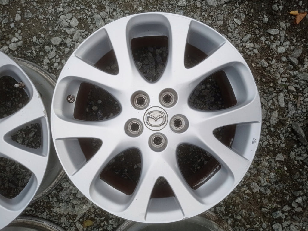 4x Alufelge 18 Zoll 7.5" 5x114.3 60ET Glanz Silber Mazda 6 Gh Rim Wheel FEL9216090154vh