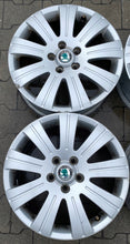 Load image into Gallery viewer, 4x Alufelge 17 Zoll 6.0&quot; 5x112 45ET Glanz Skoda Rim Wheel