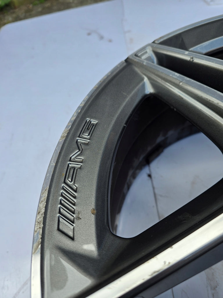 1x Alufelge 18 Zoll 7.5" 5x112 49ET A1774011500 Mercedes-Benz Amg Mg Rim Wheel FEL9787458779mv