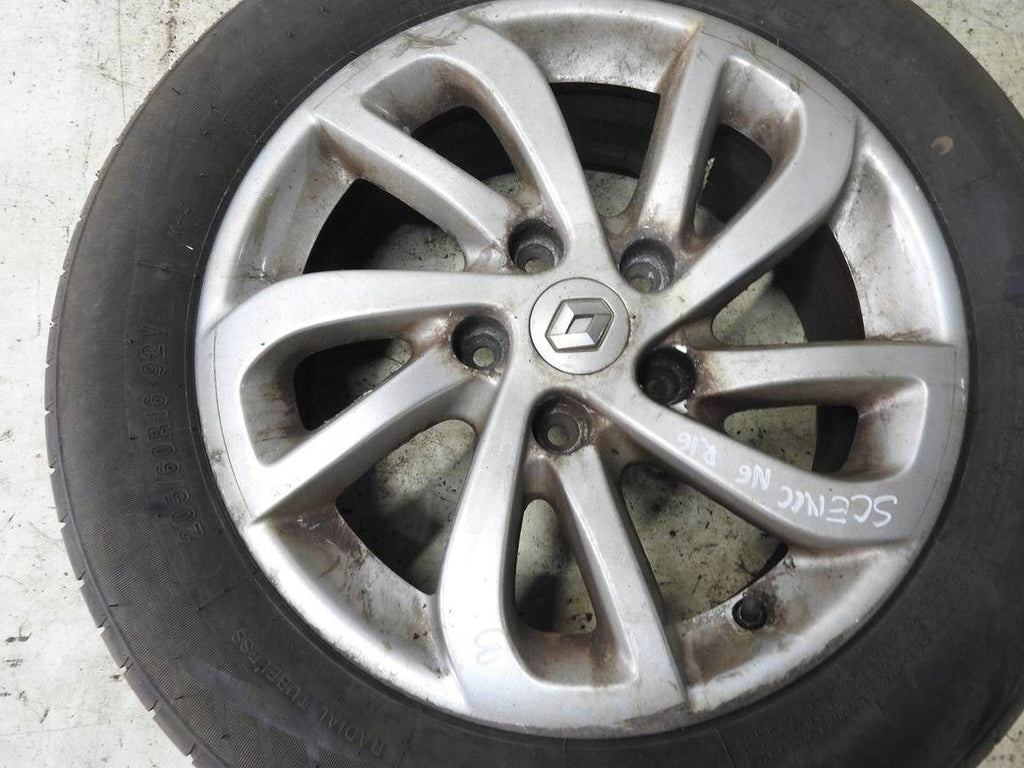 4x Alufelge 16 Zoll 403004042R Renault Grand III Scenic Rim Wheel FEL6684918825jn