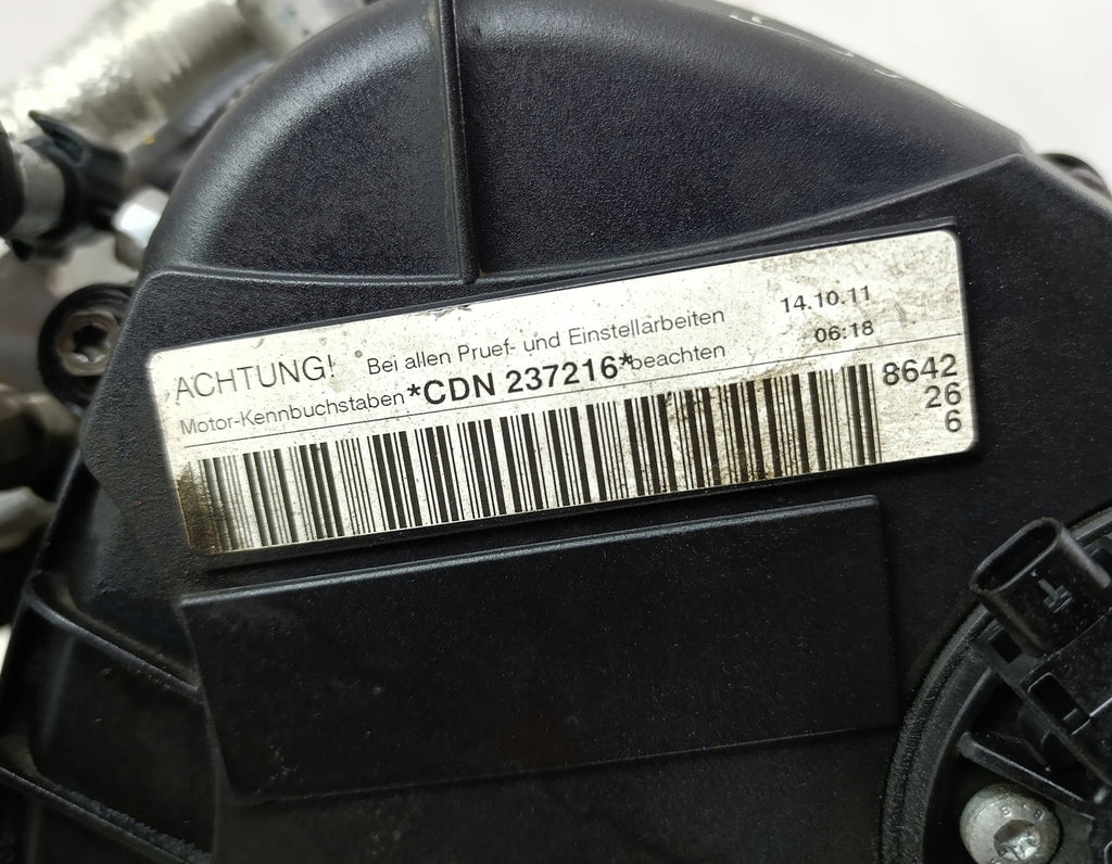 Motor Audi Seat Skoda VW CDN 2.0 TFSI 138TKm 2011 Benzin Engine Komplett