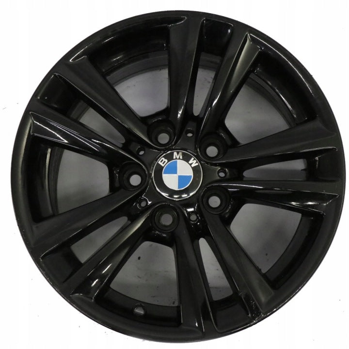 1x Alufelge 16 Zoll 7.5" 5x120 37ET Glanz Silber 6866304 BMW F30 F31 Rim Wheel FEL7793510962nj