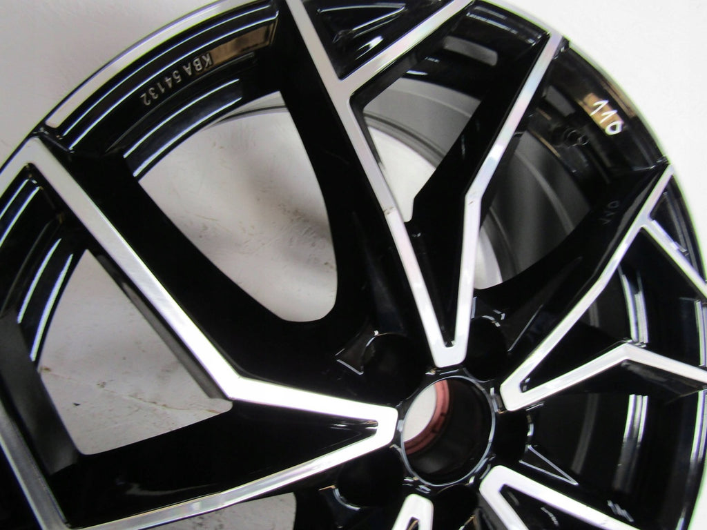 1x Alufelge 19 Zoll 8.0" 5x112 48ET Glanz Schwarz ADX2-80948B73-1 Audi Rim Wheel FEL5163028959ma