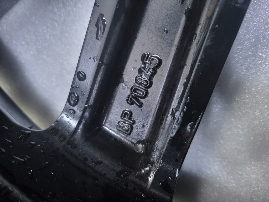 1x Alufelge 18 Zoll 7.0" 5x114.3 45ET Glanz Schwarz BDEL-V3-810 Mazda Cx-30 Dm FEL1512049757hu