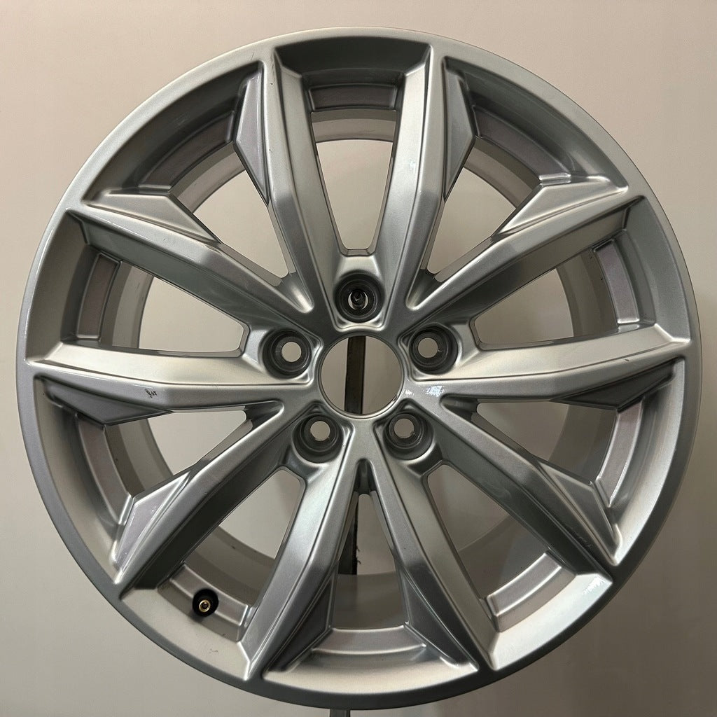 1x Alufelge 17 Zoll 7.0" 5x112 34ET Glanz Silber 80A601025 Audi Rim Wheel FEL8265701321is