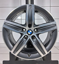 Load image into Gallery viewer, 1x Alufelge 17 Zoll 7.0" 5x112 54ET Glanz Grau 6855091 BMW F45 F46 Rim Wheel FEL3764624772ew