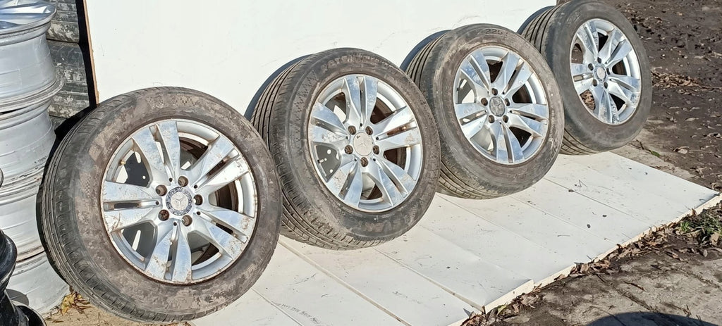 4x Alufelge 16 Zoll 8.0" 5x112 46ET A2124010202 Mercedes-Benz W204 Rim Wheel FEL9965680997fx