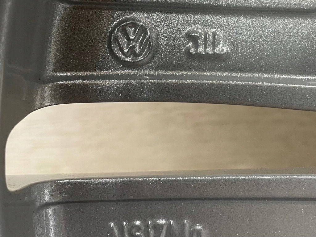 4x Alufelge 16 Zoll 6.5" 5x112 46ET Glanz Silber 5G0601025AT VW Golf VII I FEL5985888095xv