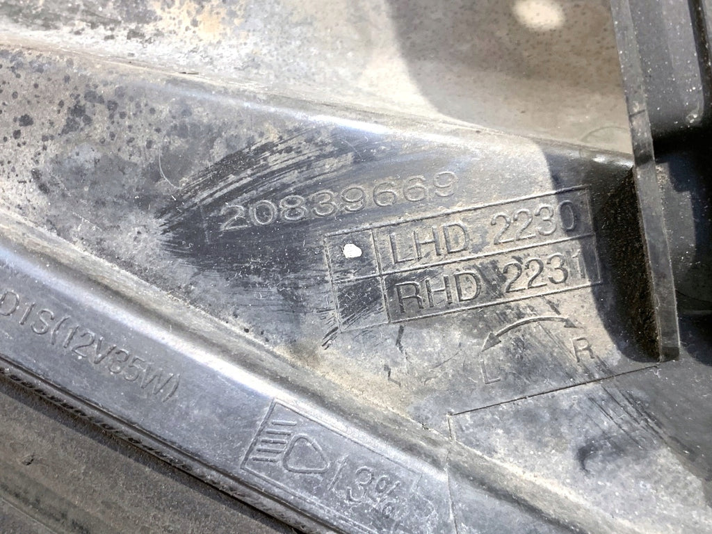 Frontscheinwerfer Opel Antara 20839669 Rechts Scheinwerfer Headlight SCH2599380325fe