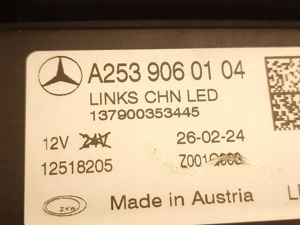 Frontscheinwerfer Mercedes-Benz Glc A2539060104 Full LED Links Headlight SCH9572219045yb