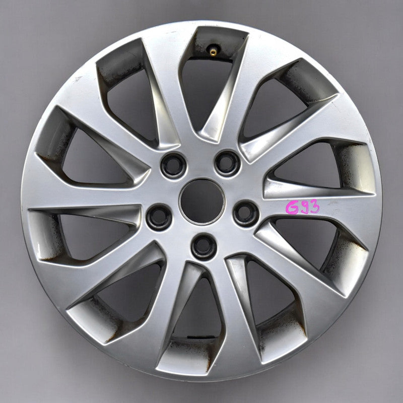 1x Alufelge 16 Zoll 6.5" 5x112 46ET Glanz Silber 5F0601025A Seat Altea Rim Wheel