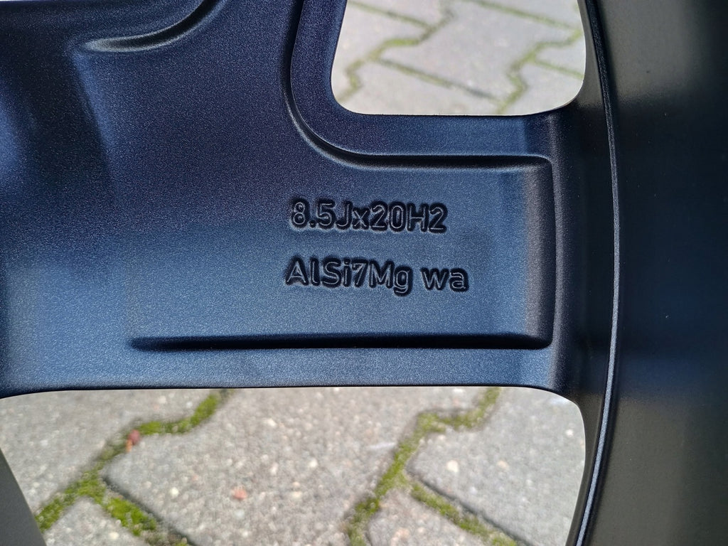 1x Alufelge 20 Zoll 8.5" 5x114.3 AL400ADE20 Hyundai Rim Wheel FEL9718785478hn