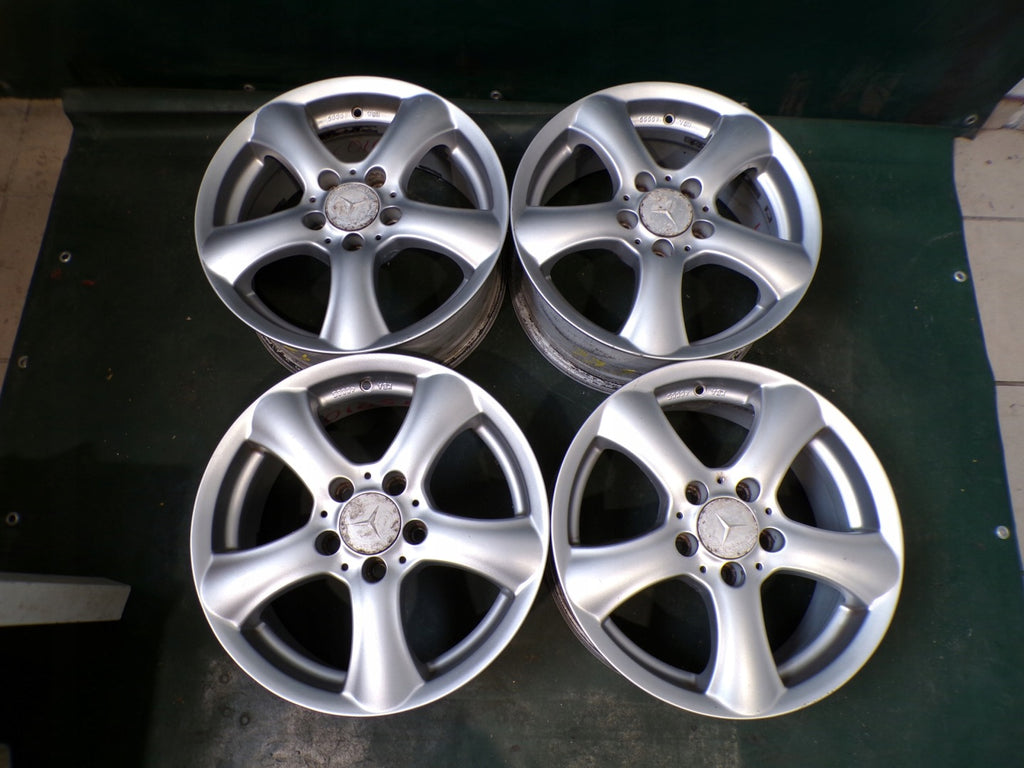 4x Alufelge 16 Zoll 7.0" 5x112 43ET Rim Wheel FEL2098787243sl