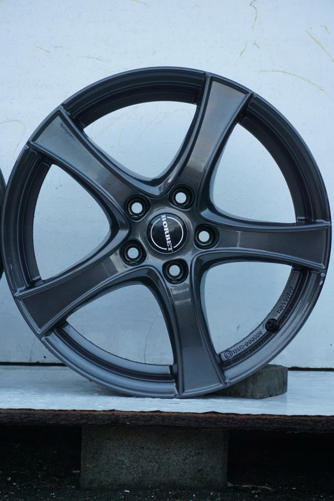 4x Alufelge 17 Zoll 6.5" 5x112 45ET Silber KBA50398 Audi I Rim Wheel FEL3178219509ja