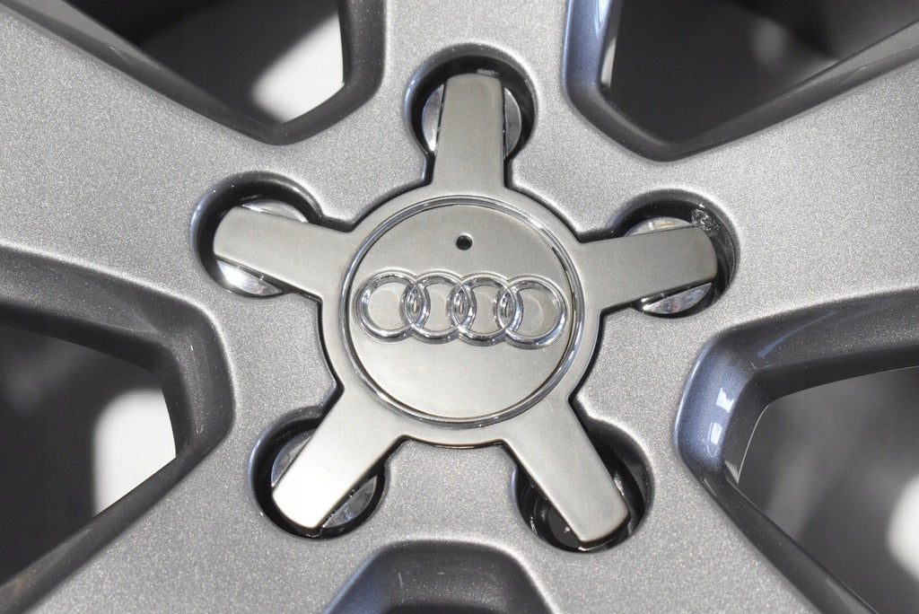 4x Alufelge 17 Zoll 7.5" 5x112 51ET Glanz Grau 8V0601025BK Audi C6 Rim Wheel FEL1698762890te