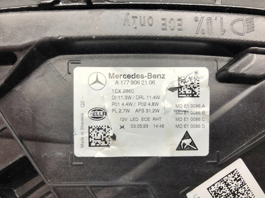 Frontscheinwerfer Mercedes-Benz W177 A1779062106 LED Rechts oder Links SCH6350242580au