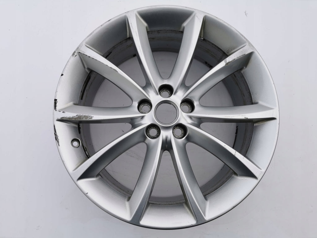 1x Alufelge 19 Zoll 8.5" 5x108 49ET Glanz Silber EX53-1007-CA Jaguar F-Type X152 FEL1718484237mq