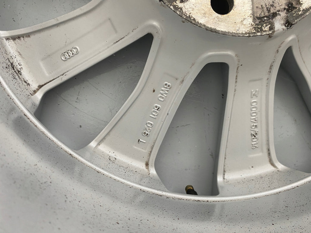 1x Alufelge 17 Zoll 7.5" 5x112 38ET Glanz Silber 8W0601025L Audi A4 Rim Wheel FEL6643135527uy
