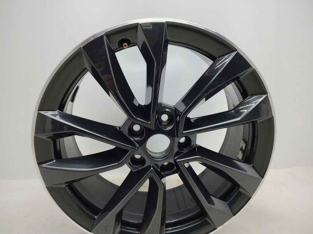 1x Alufelge 18 Zoll 7.0" 5x112 45ET Glanz Schwarz 57A601025AS Skoda Karoq FEL5516924627eu