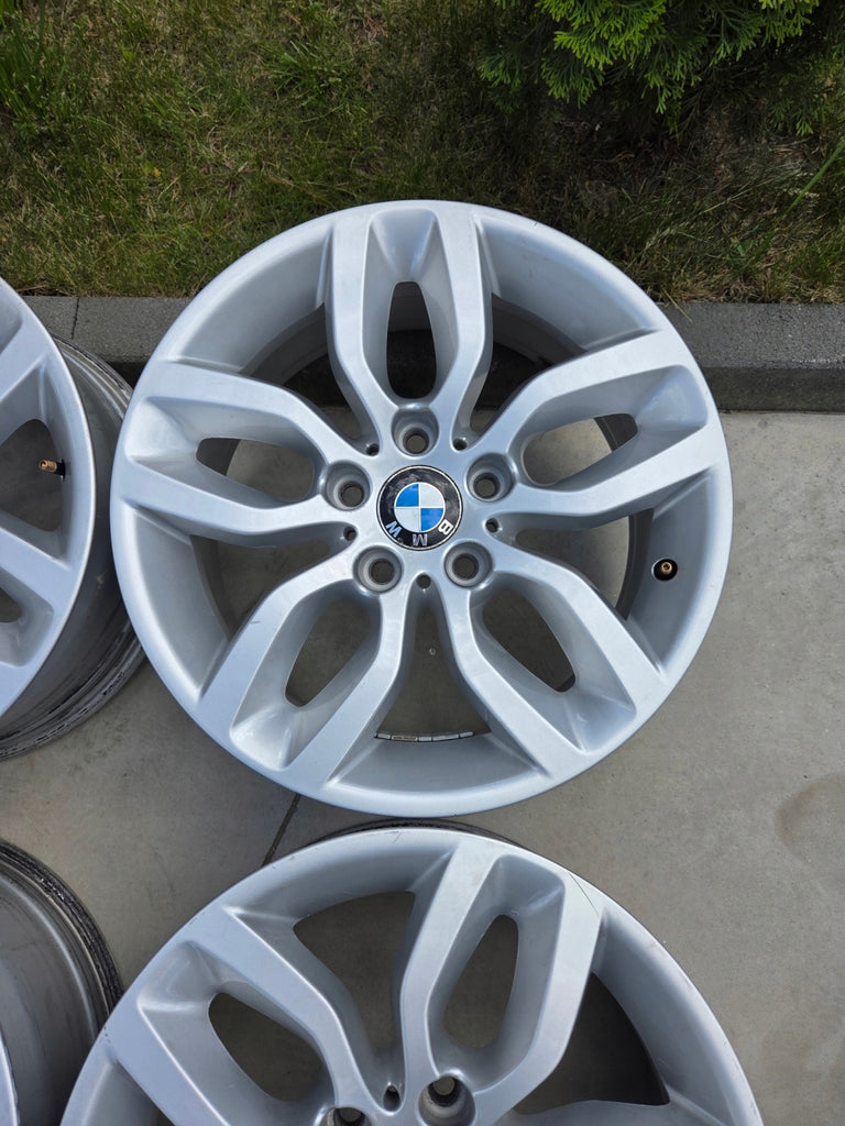 4x Alufelge 17 Zoll 7.5" 5x120 32ET Glanz Silber 6787576 BMW F26 X3 F25 FEL2124252219ab