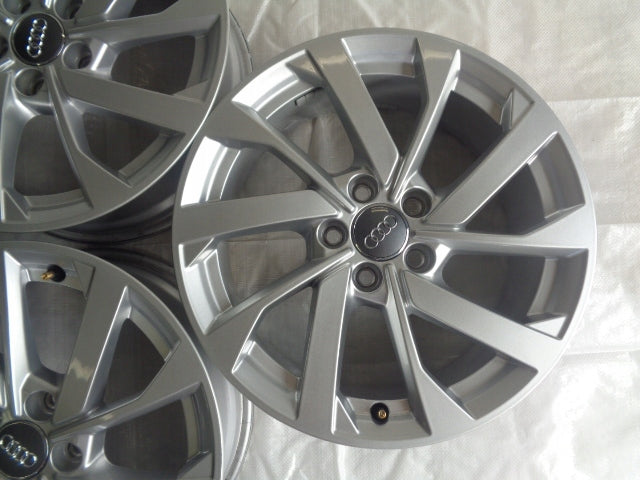 4x Alufelge 16 Zoll 6.5" 5x100 40ET Glanz Silber 82A601025B Audi A1 Rim Wheel FEL6857274015kp