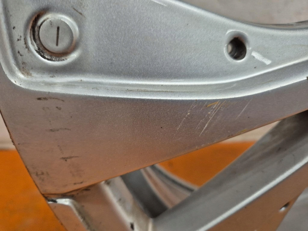 1x Alufelge 20 Zoll 6.5" 5x114.3 33ET Glanz Silber 403006686R Renault Scenic FEL6506702371xi