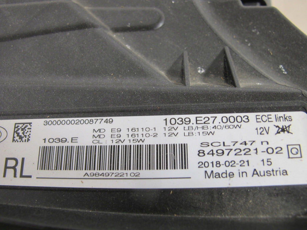 Frontscheinwerfer BMW G32 8497221-02 Links Scheinwerfer Headlight