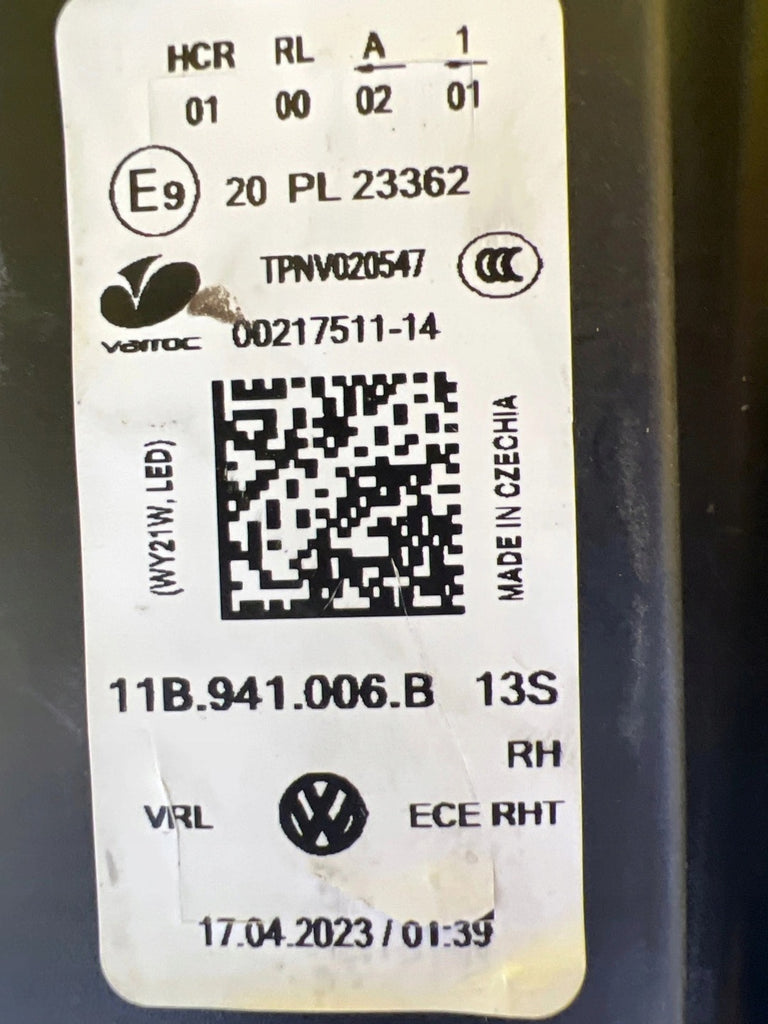 Frontscheinwerfer VW Id.4 11B941006B LED Rechts Scheinwerfer Headlight SCH8943416980fd